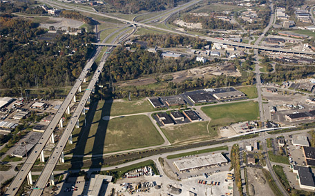 Arial View of Lombardo Business Park